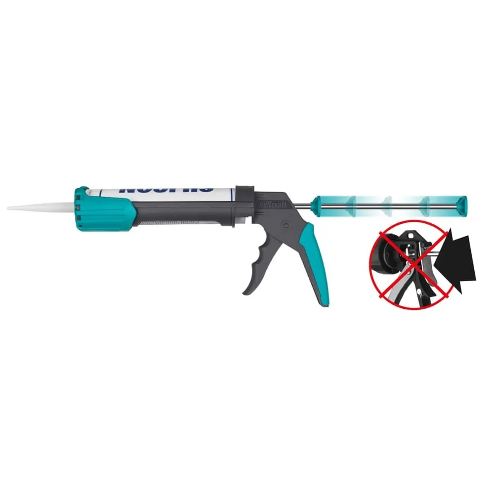 wolfcraft Pistola de calafetagem mecânica MG 200 ERGO 4352000