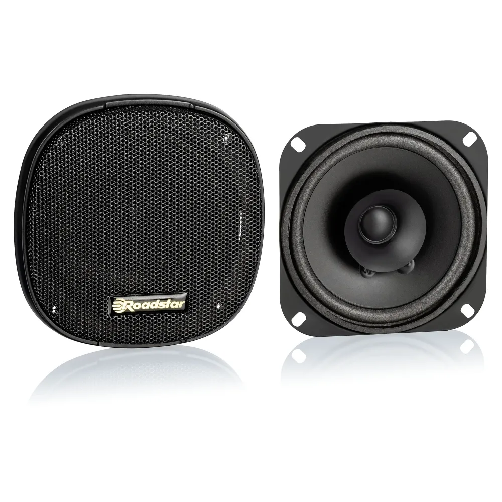 Colunas Auto Roadstar PS-1015 | 30W, 100-18000 Hz, Ø100 mm com Estojo Protetor