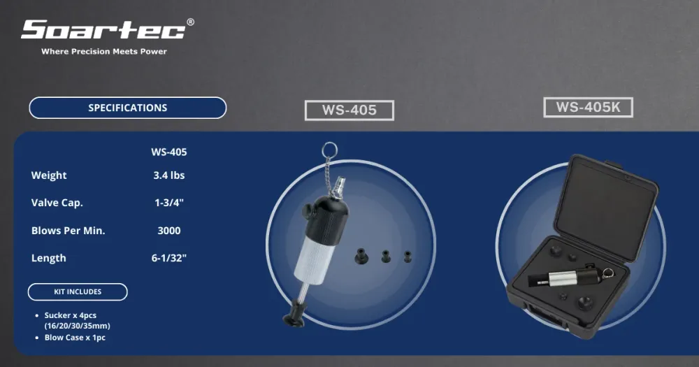 Lapeador de Válvula de Ar | WS-405 por Ferramentas Forte