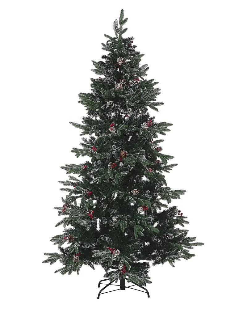 Frosted Christmas Tree 180 cm Green DENALI