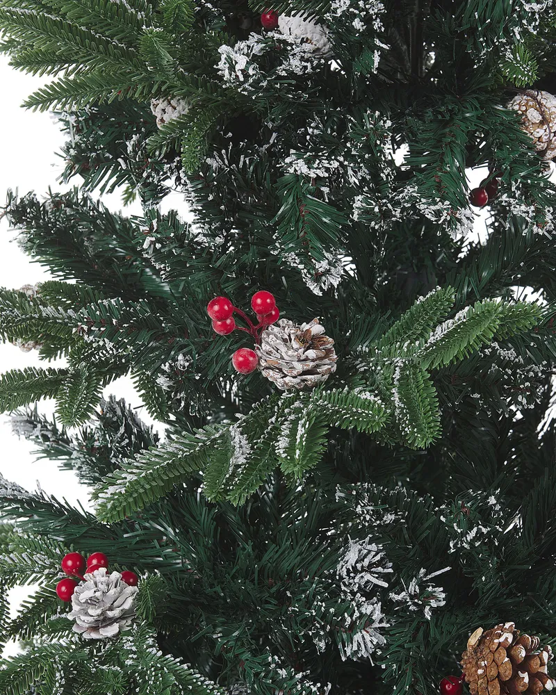 Frosted Christmas Tree 180 cm Green DENALI