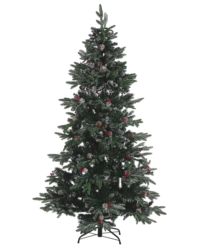 Frosted Christmas Tree 210 cm Green DENALI
