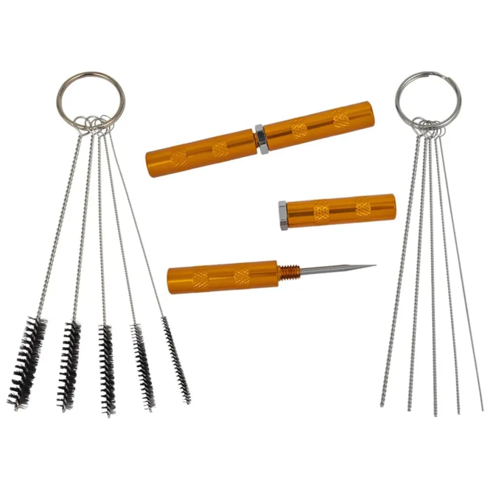 Conjunto para limpeza de aerógrafos 3 em 1 vidaXL