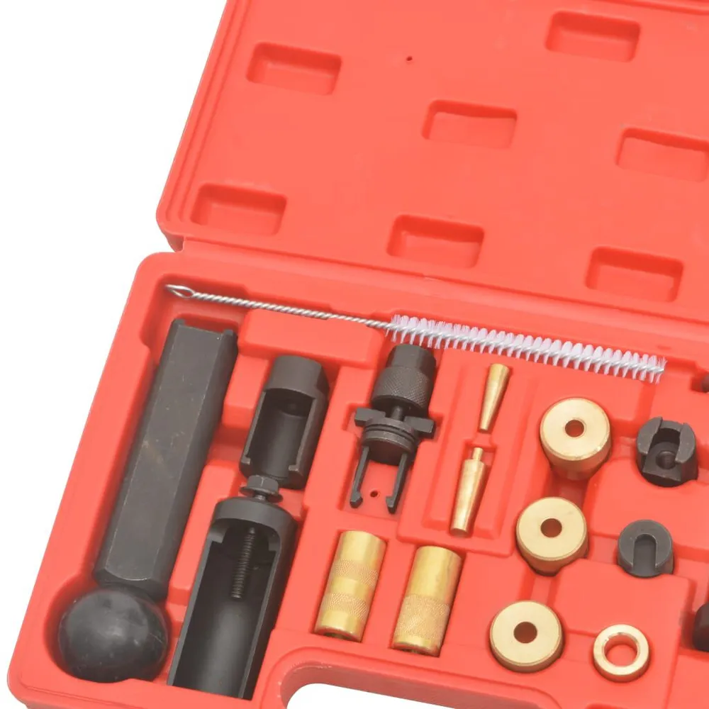 Conj. ferramentas remoção/instalação injetores 18 pcs para VAG VW com Indicador de Gap