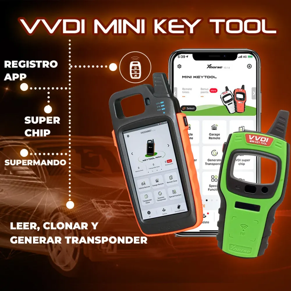 Xhorse: Ferramenta VVDI PEQUENO KEY