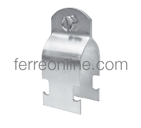 ABRAZADERA PARA UNICANAL GALVANIZADA 25MM 1" GRADO 2