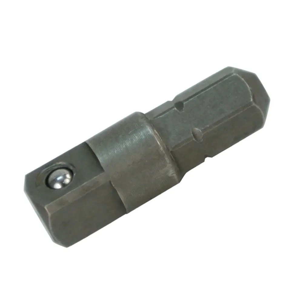 Adaptador de soquete sextavado para quadrado Wiha de 1/4" – grau de aviação
