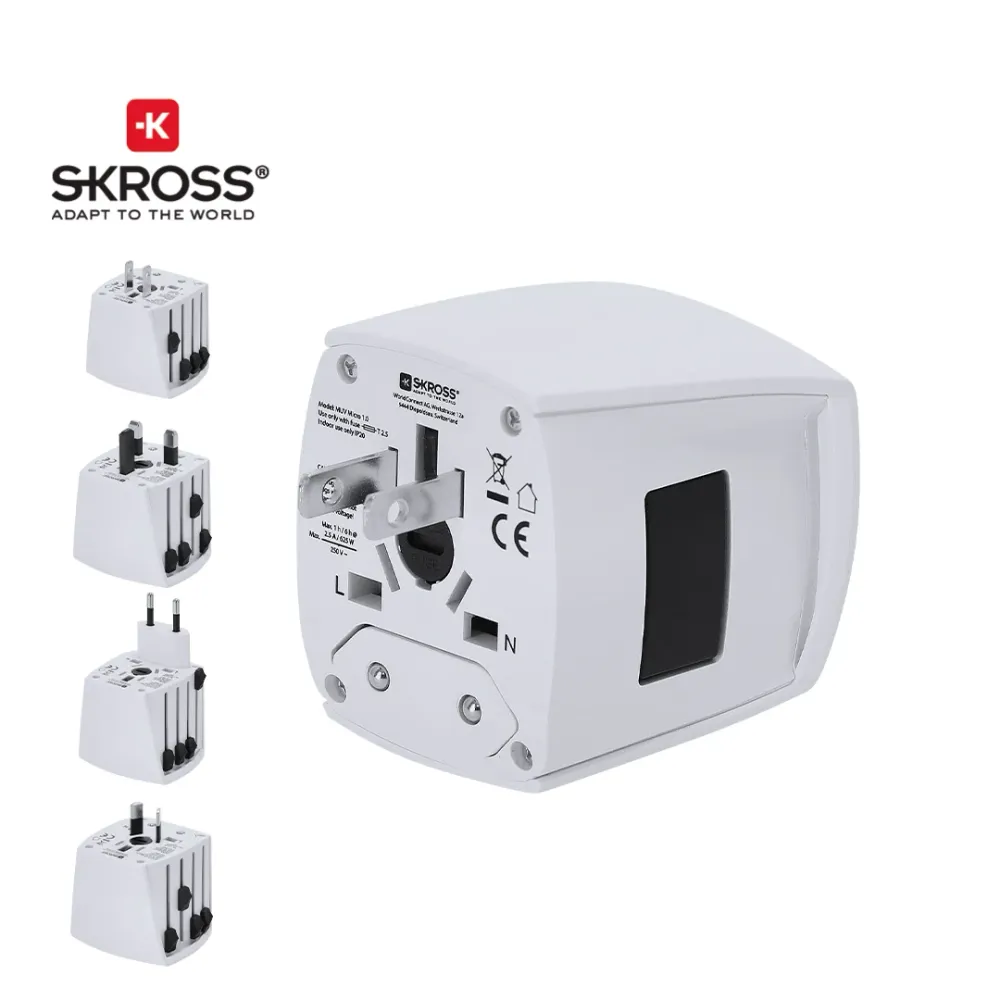 Adaptador de Viagem Universal Compacto MUV MICRO