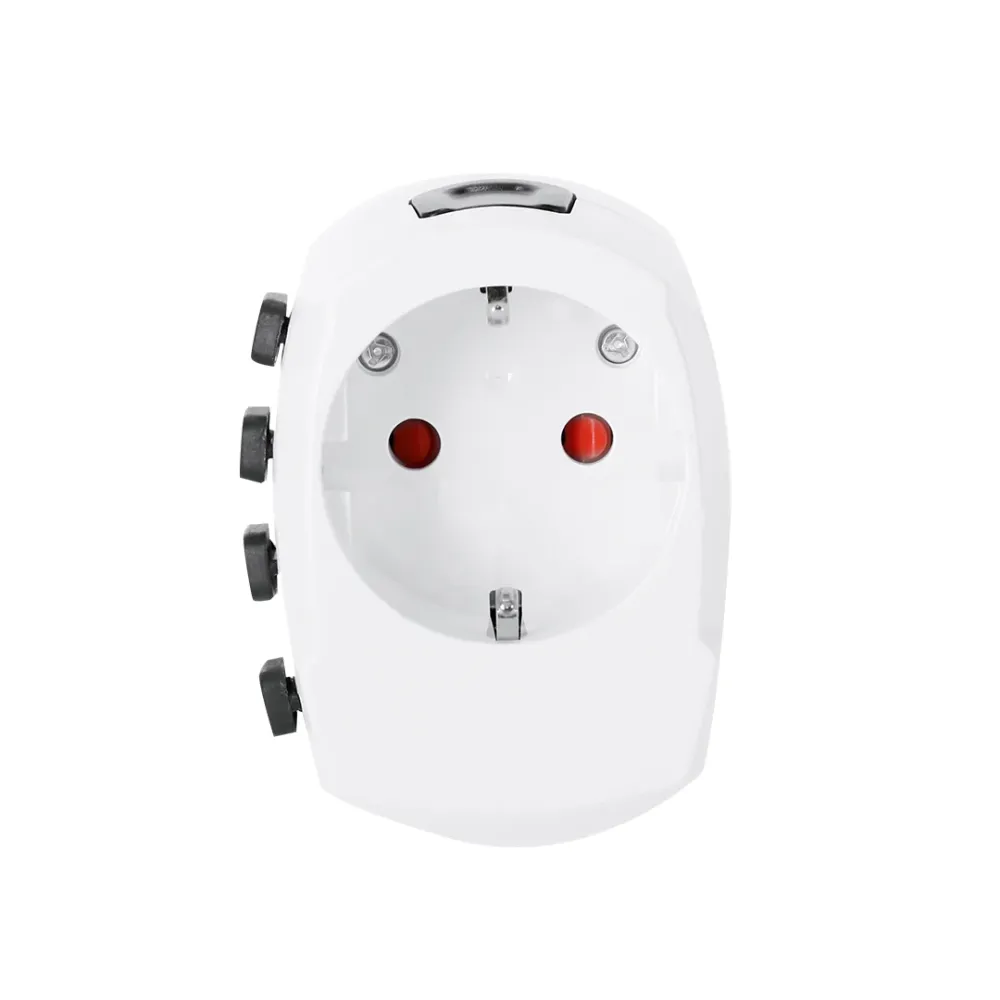 Adaptador de Viagem Universal PRO 3-POLE Compacto