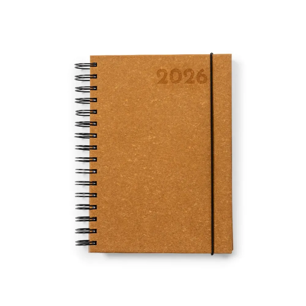 Agenda A5 em Couro Reciclado Elegante e Sustentável