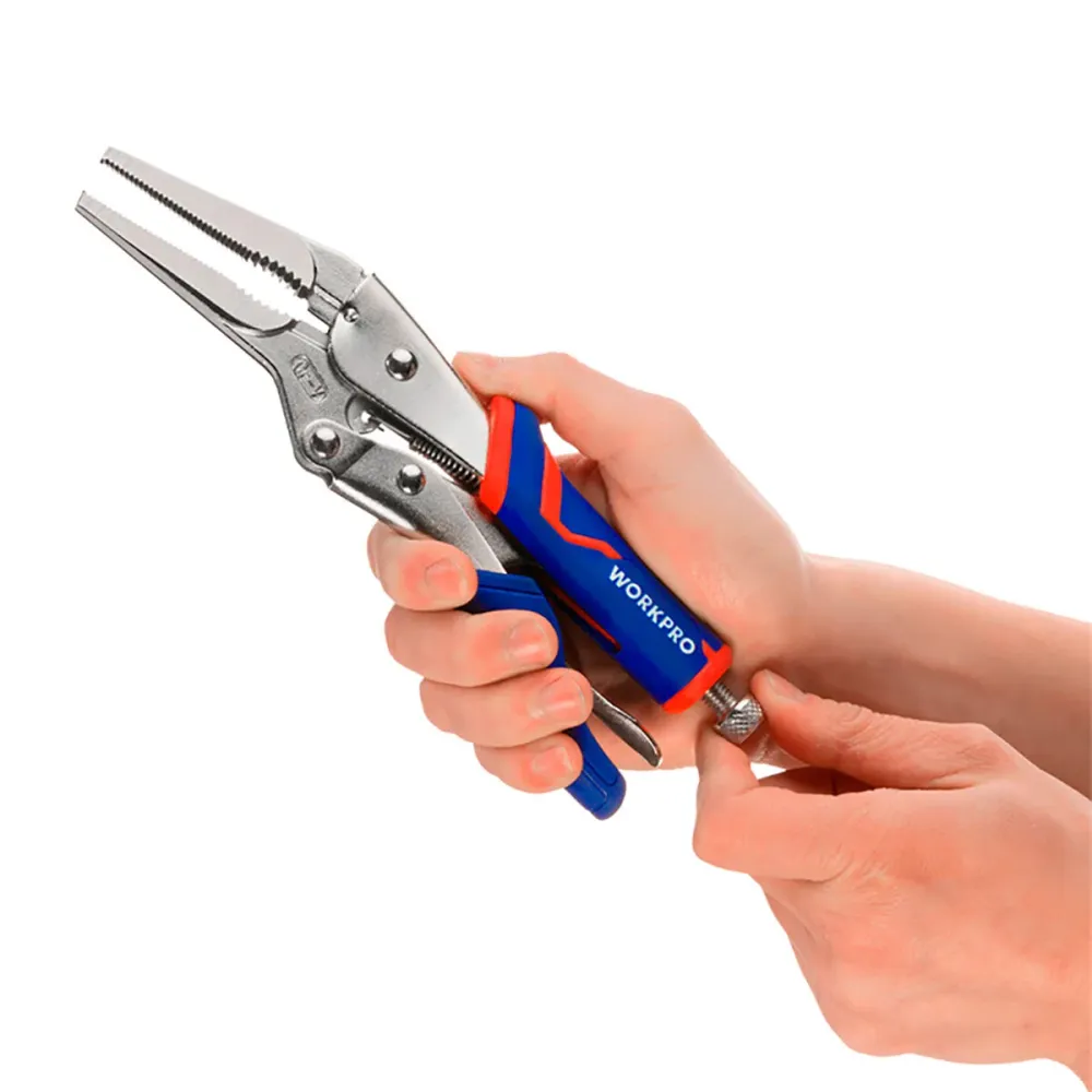 Alicates de pressão Workpro 230 mm Resistente Ajustável