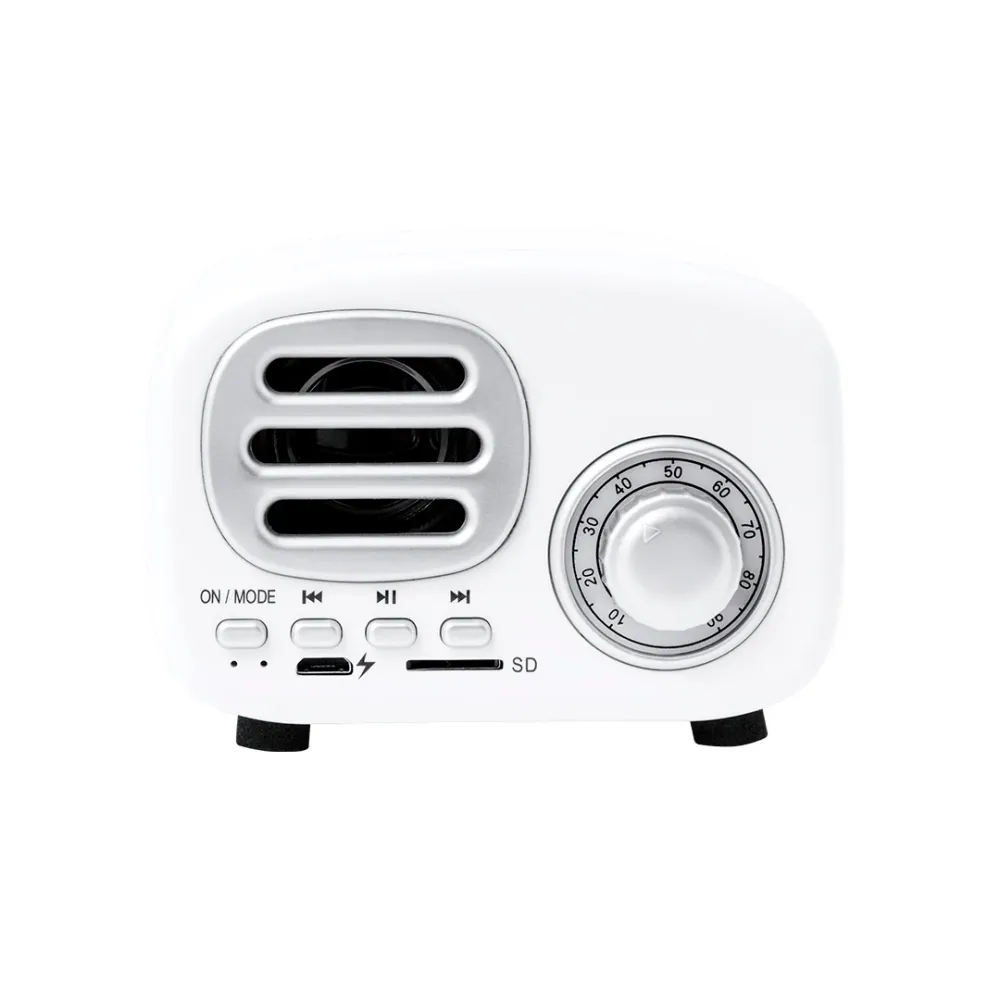 Altifalante Vintage Florens Bluetooth 3W Compacto