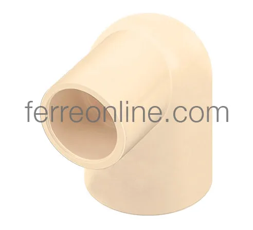 CODO CPVC REDUCIDO 90å¼ 19 X 13MM 3/4" X 1/2" AMANCO