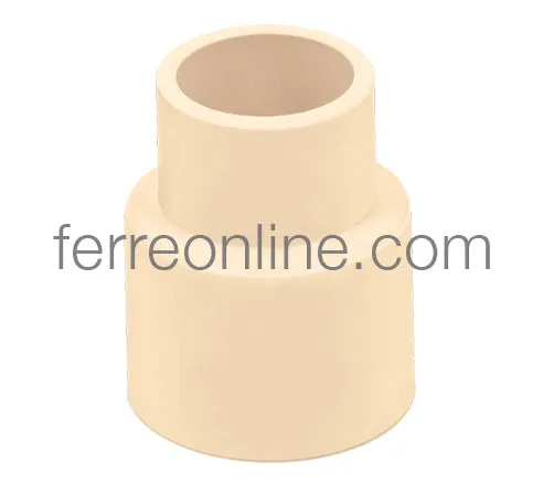 COPLE REDUCIDO CPVC 19-13MM 3/4" X 1/2" AMANCO