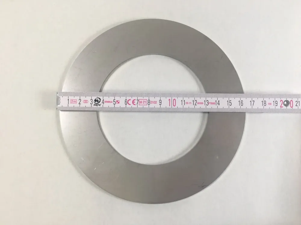 Anel de combustão 165 / 100 mm superior para fogão óleo 4 kW ço inoxidável