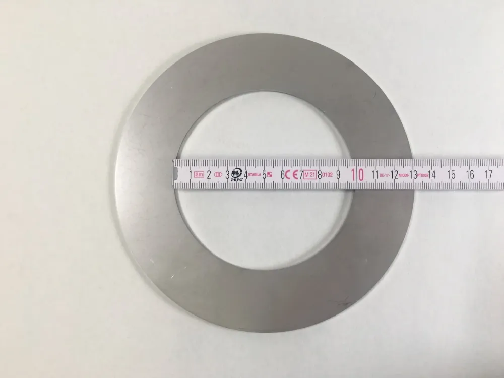 Anel de combustão 165 / 100 mm superior para fogão óleo 4 kW ço inoxidável