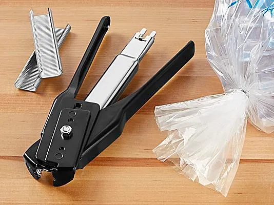 Anilladora Grapadora Para Bolsas De Hielo Cierra Anillos