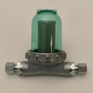 Aquecimento do filtro de óleo para linha de óleo de 8 mm incl. Efure conexões