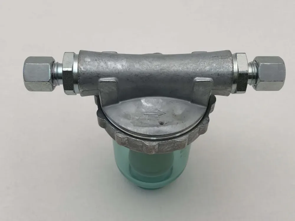 Aquecimento do filtro de óleo para linha de óleo de 8 mm incl. Efure conexões