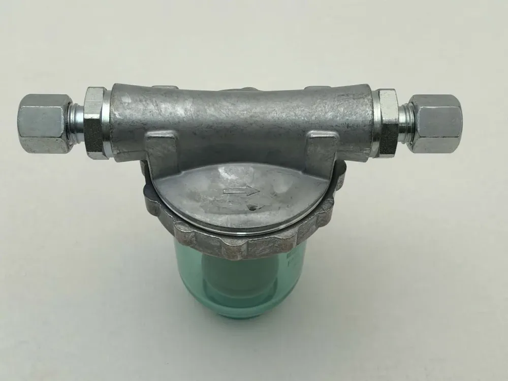 Aquecimento do filtro de óleo para linha de óleo de 8 mm incl. Efure conexões