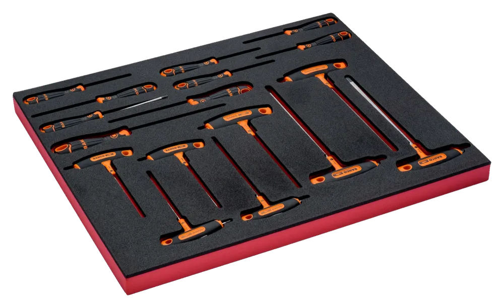 Assortimento cacciavite alloggiamento termoformato - 17 pezzi Bahco FF1A133
