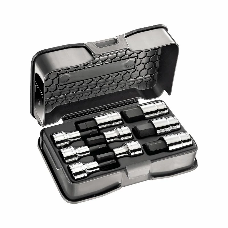 Assortimento cassetta di ABS con bussole per viti con esagono incassato (9 pz) Usag 234 1/2 N/C9
