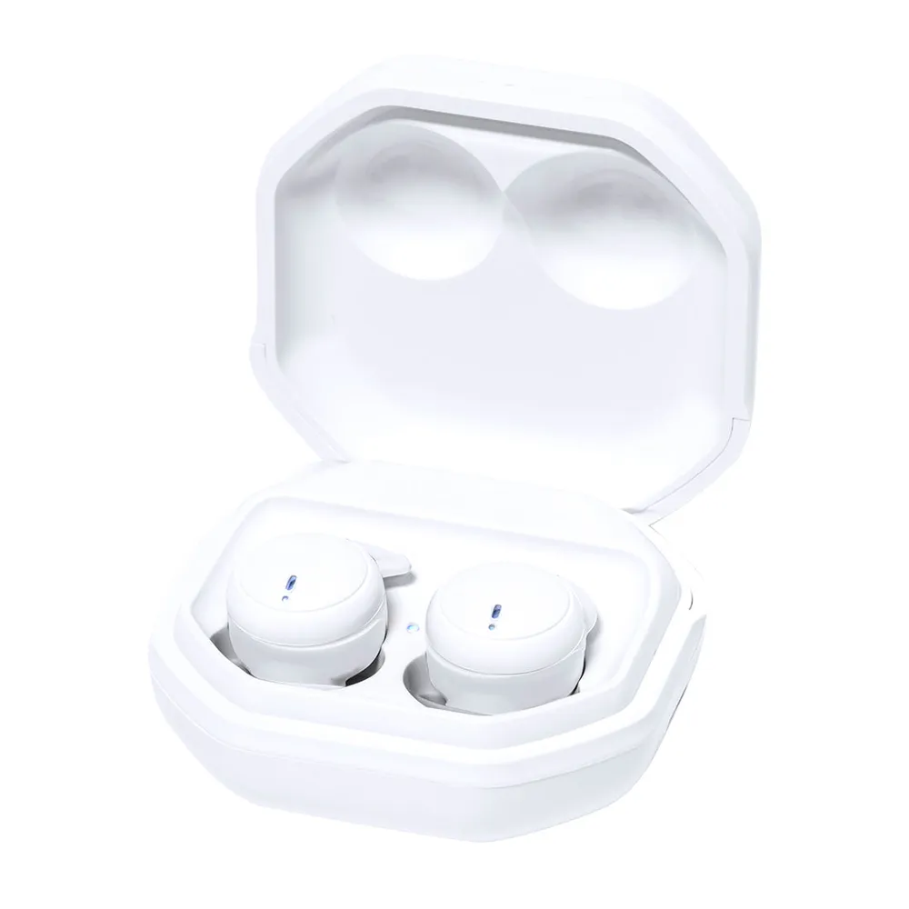 Auriculares Bluetooth 5.0 Stigo Branco Compactos
