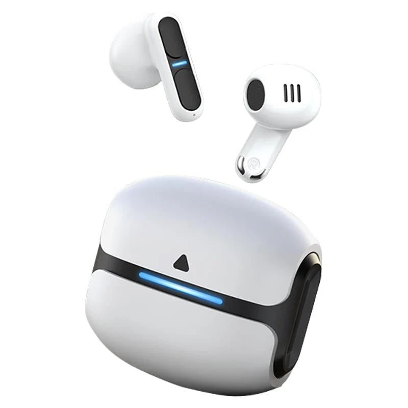 Auriculares BT Langsdom TG11 com redução de ruído (brancos)