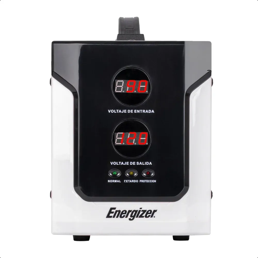 Regulador de Voltaje 1500VA-900W 2 contactos, ENERGIZER AVANT PROJECTS
