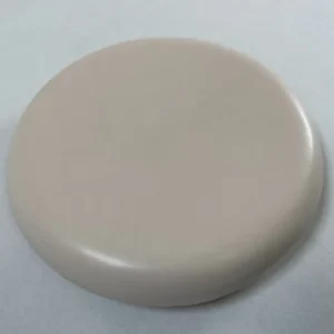 Azulejo de limpeza Tundra bege (sem brilho) tampa de acabamento para salamandra redonda 15 cm