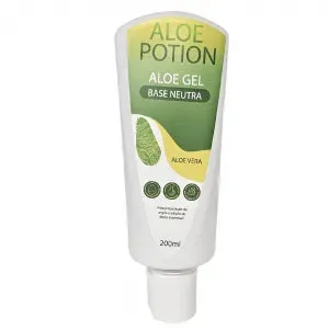 Base em Gel Neutra Sem Fragrância Com Aloe Vera 200ml - Aloe Gel Vymana