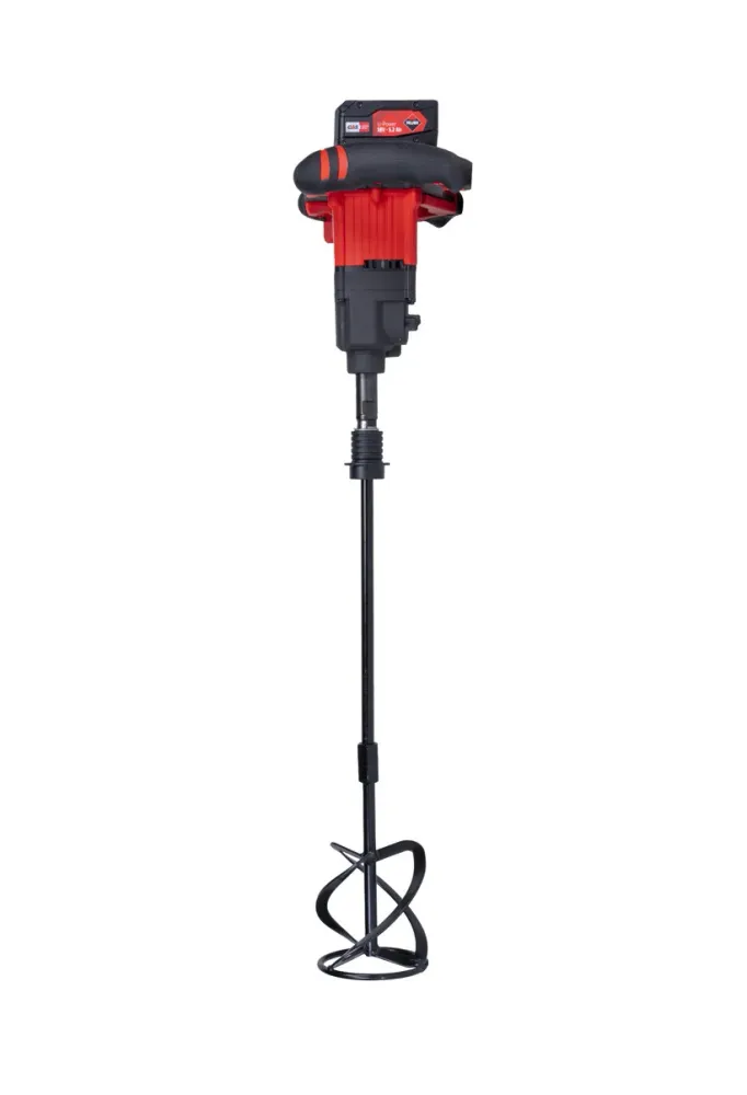 Batedeira elétrica bateria 18V Rubimix E-10 ENERGY + Bateria 5,2Ah + Carregador e Estojo