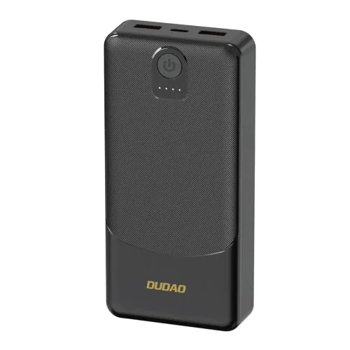 Bateria Dudao K10Pro 2,4 20 000 mAh 2 USB- - preta.