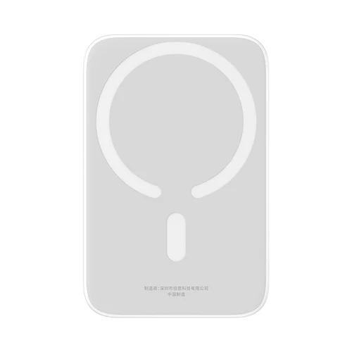 Bateria externa Baseus Magnetic Mini Air PPCXM06A 6000 mAh 20 W USB-C - Branca