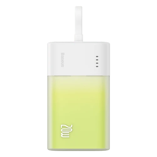 Bateria externa Baseus Popsicle 5200 mAh 20W + cabo Lightning/USB-C