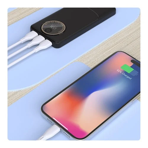 Bateria externa Dudao K12Pro 22,5W PD 20000mAh USB-/USB-C - Preta