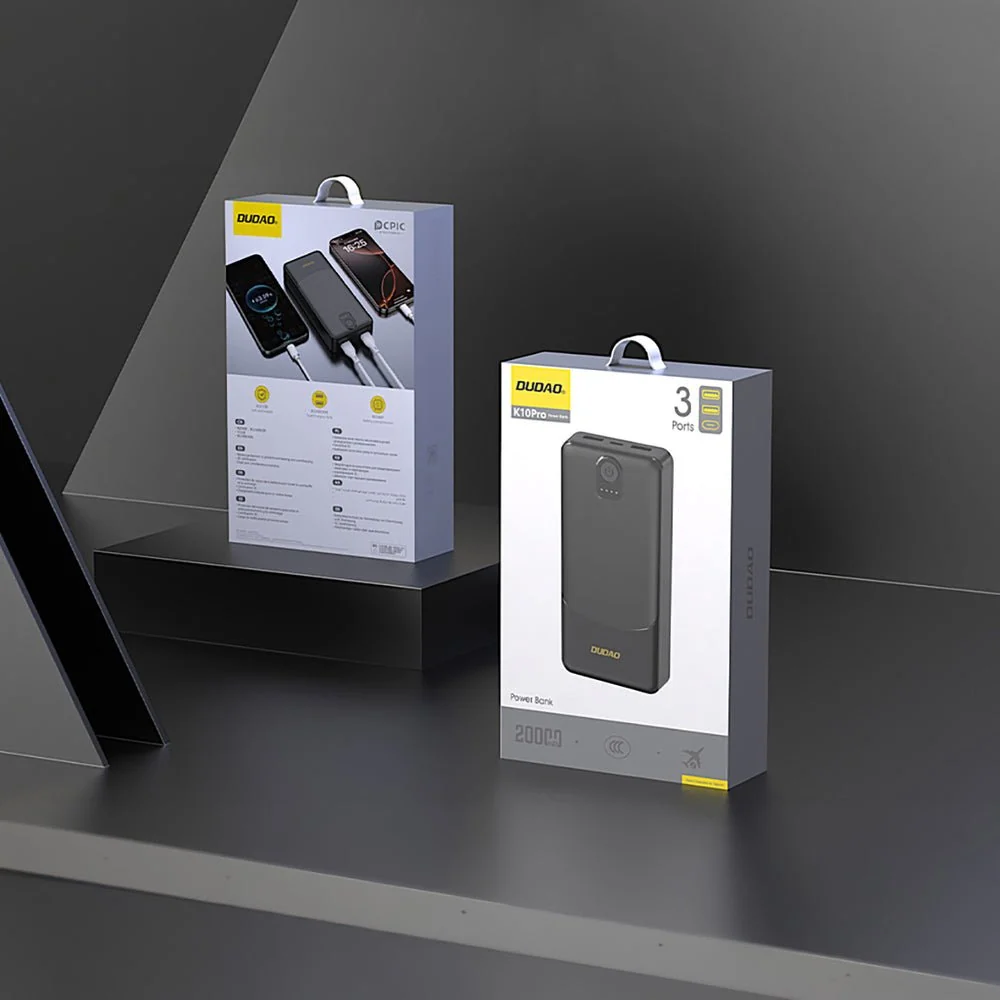 Bateria externa K10Pro 2.4A 20000mAh DUDAO 2