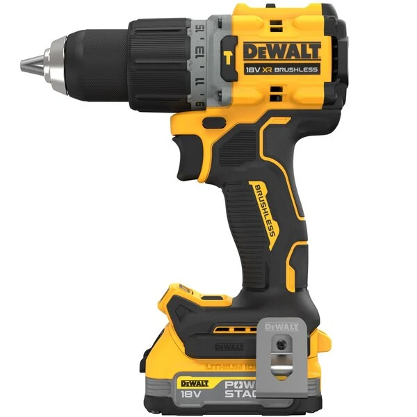 Berbequim de martelo compacto sem escovas Dewalt DCD805E2T XR 18V POWERSTARCK