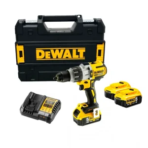 Berbequim de martelo sem escovas Dewalt 18V XRP 3 bat 5.0Ah com estojo DCD996P3