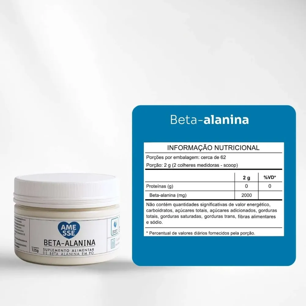 Beta Alanina 125g - Amesse