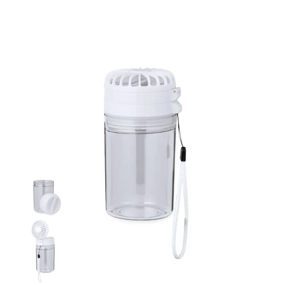 Bidão com Ventilador Ajustável 350 ml - Prático e Leve