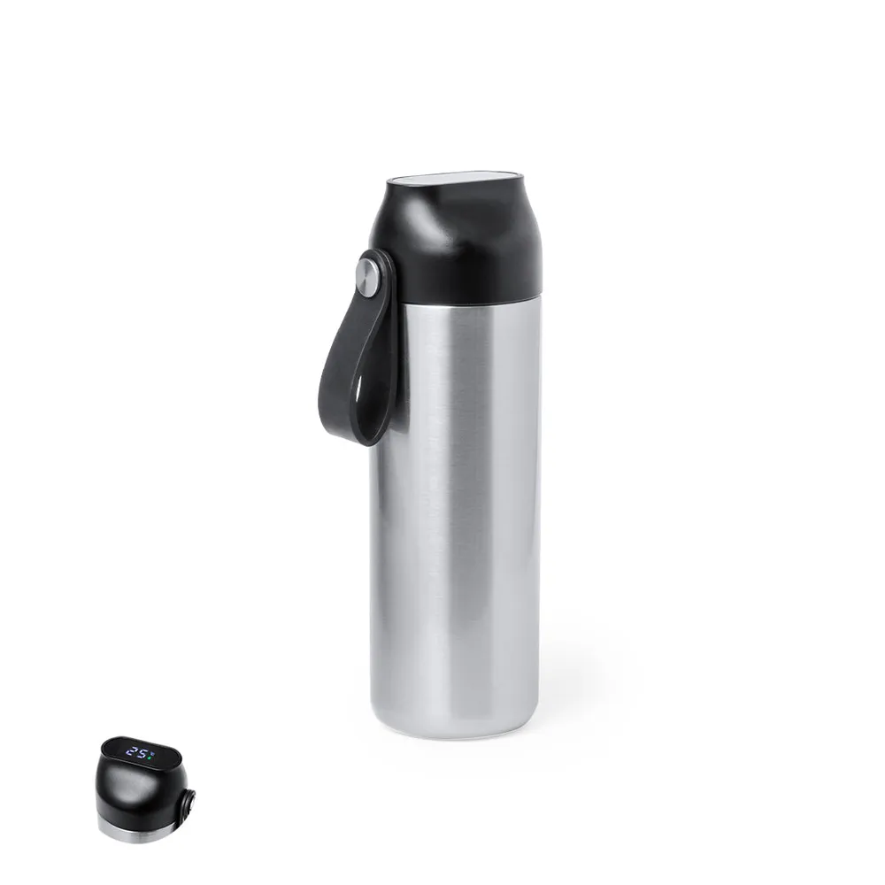 Bidão Térmico Troy 630 ml com Medidor de Temperatura