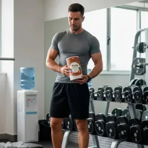 BioVeg Chocolate - Proteína Vegana de Amendoim: Nutrição Completa - 500g