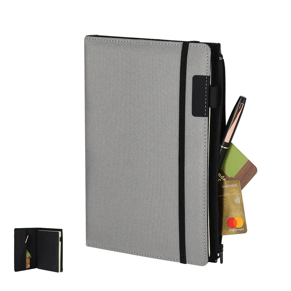 Bloc de Notas A5 com Capa RPET e Bolso