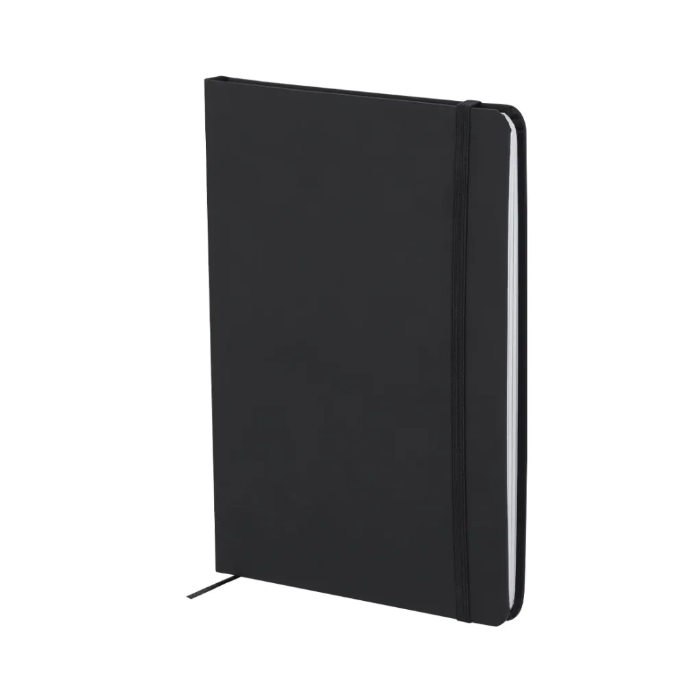 Bloc de Notas Elegante com Capa em PU e Fecho Elástico