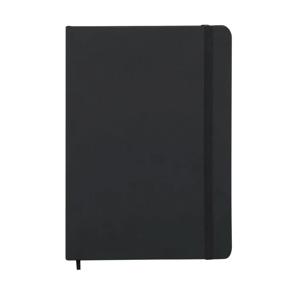 Bloc de Notas Elegante com Capa em PU e Fecho Elástico
