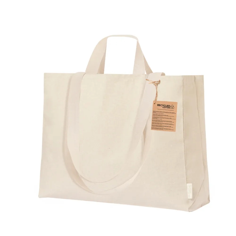 Bolsa Ecológica em Algodão Reciclado Resistente