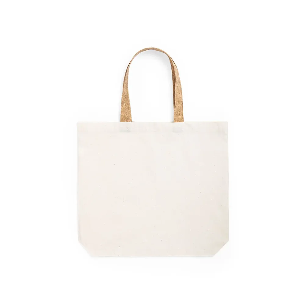 Bolsa Nature em Algodão com Alças de Cortiç Resistente