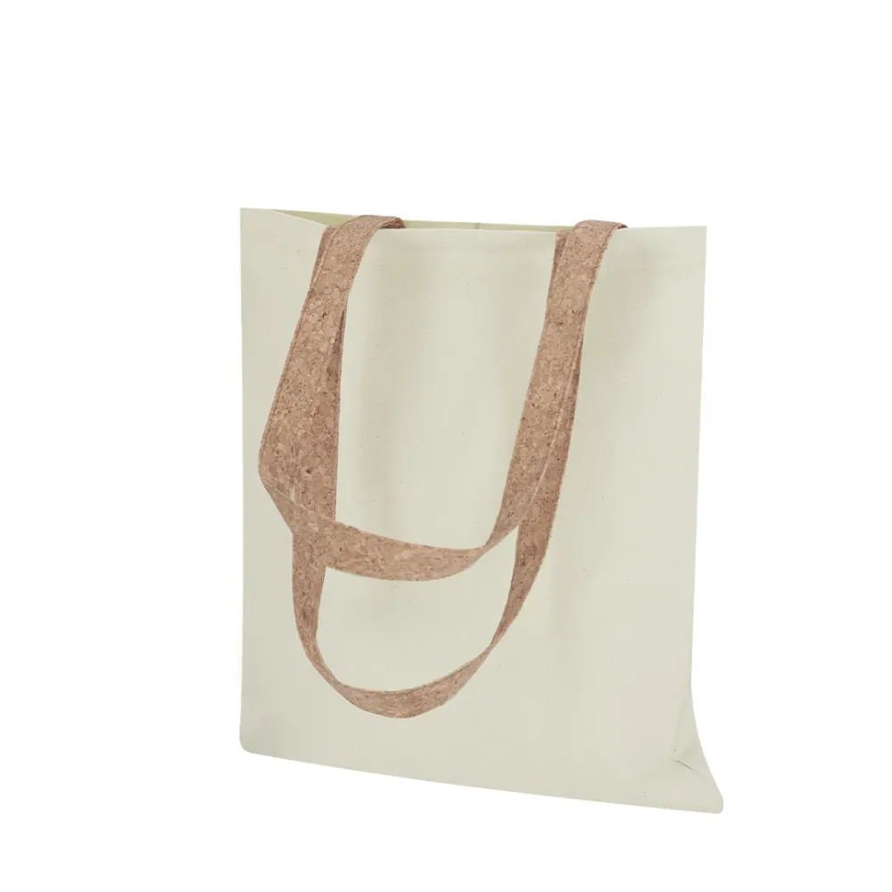 Bolsa Nature em Algodão com Asas em Cortiç Reforçadas