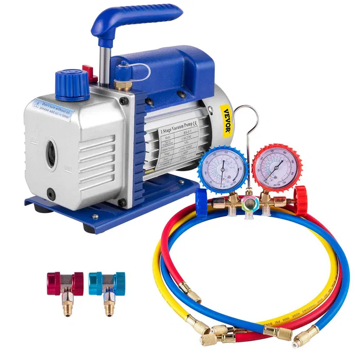 Bomba compressor de vácuo 1.8CFM 50L/M 220ml Ar condicionado